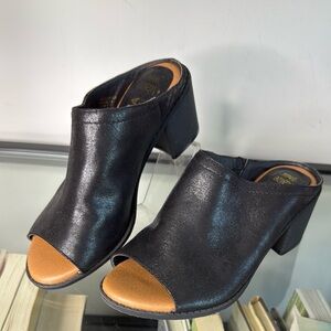 Like New Sonoma Ortholite Black Mules Slides sandals